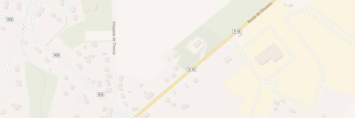 Plan du 17 Rte de Dhuizon à Neuvy
