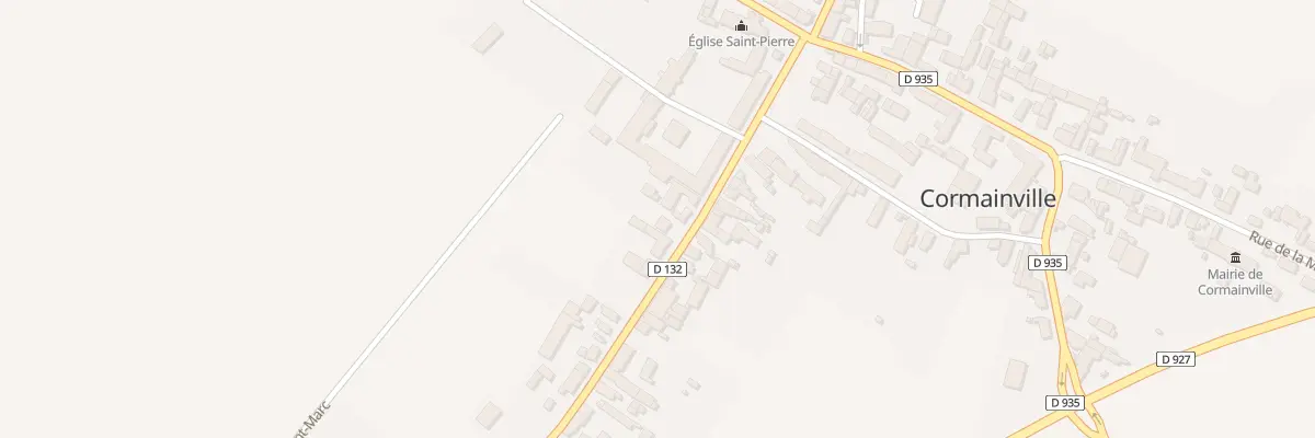 Plan du 3 Rue des Grands Greniers à Cormainville