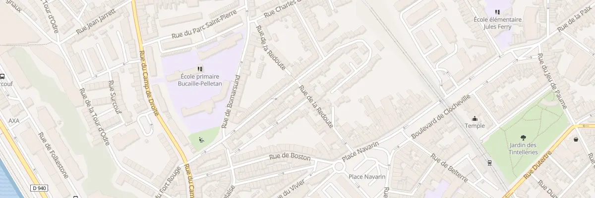 Plan du 53 Rue Saint Pol à Boulogne-sur-Mer
