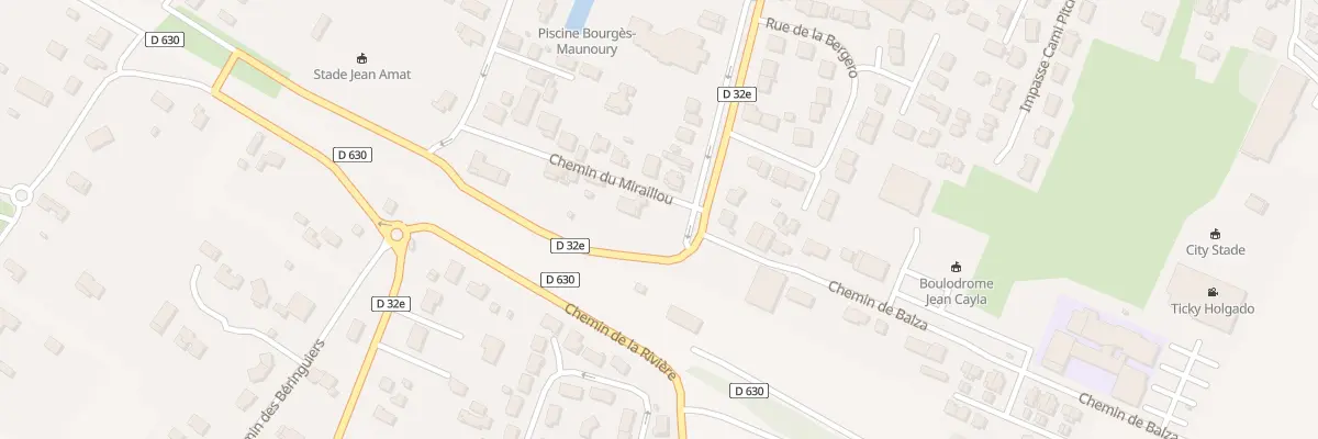 Plan du 39 Che du Miraillou à Bessières