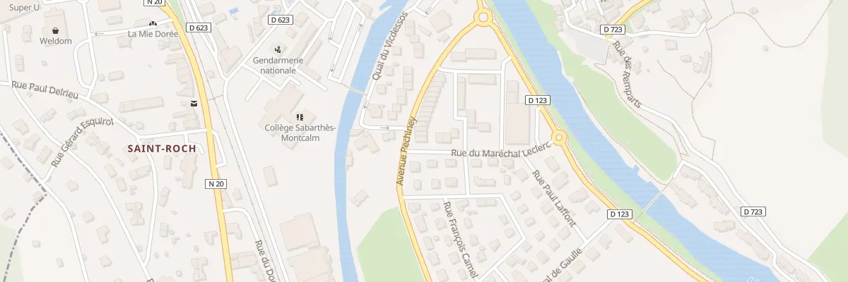 Plan du 26 Av Pechiney à Tarascon-sur-Ariège
