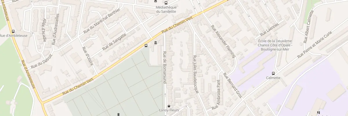 Plan du 186 Rue de Bomarsund à Boulogne-sur-Mer