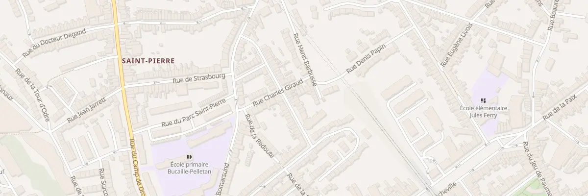 Plan du 24 Rue des Corsaires à Boulogne-sur-Mer