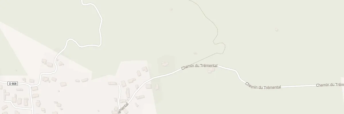 Plan du 21 Che du Tremental à Arignac