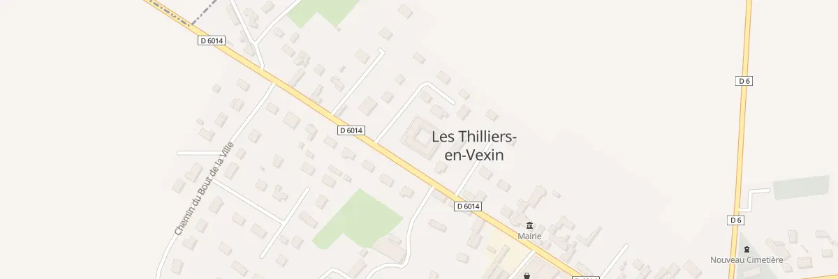 Plan du 9 Imp des Rosiers aux Thilliers-en-Vexin