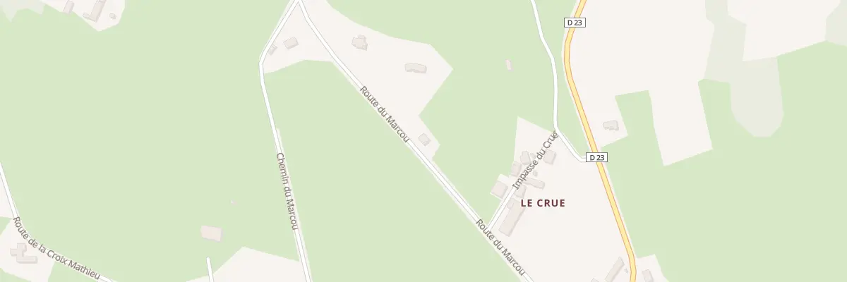 Plan du 382 Rte du Marcou à Martel
