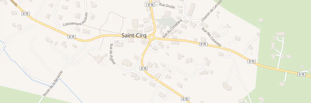 Plan du 24 Rte de Saint Antonin à Saint-Cirq