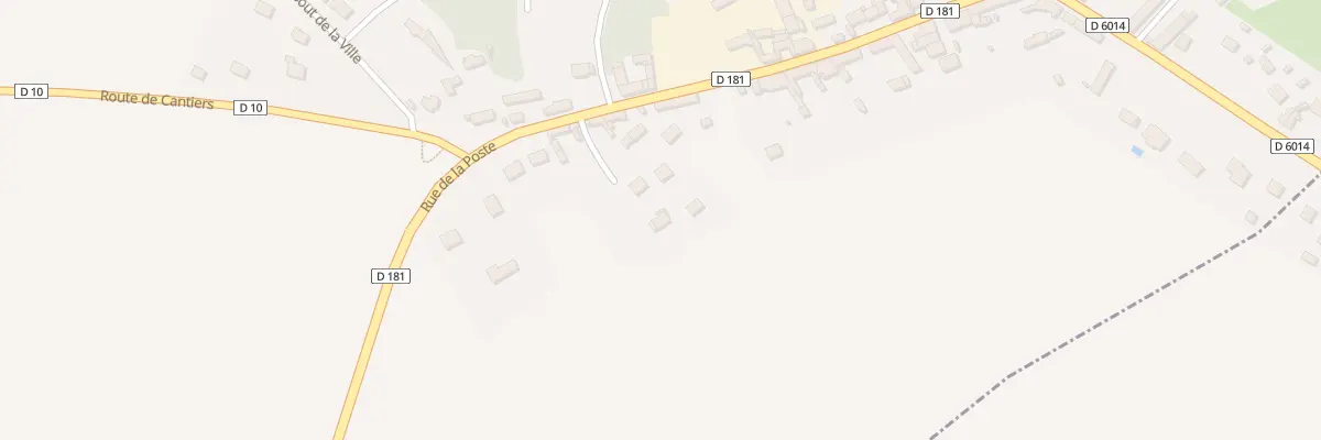 Plan du 25T Rue de la Poste aux Thilliers-en-Vexin