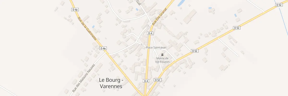 Plan du 15 Rue Elie Granat à Val-Fouzon