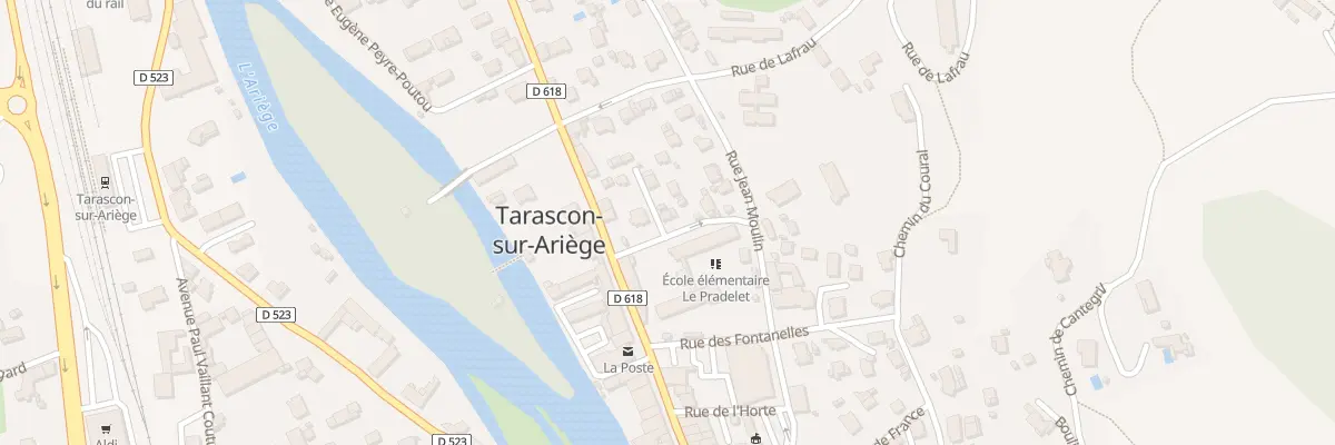 Plan du 4 Rue du Pradélet à Tarascon-sur-Ariège