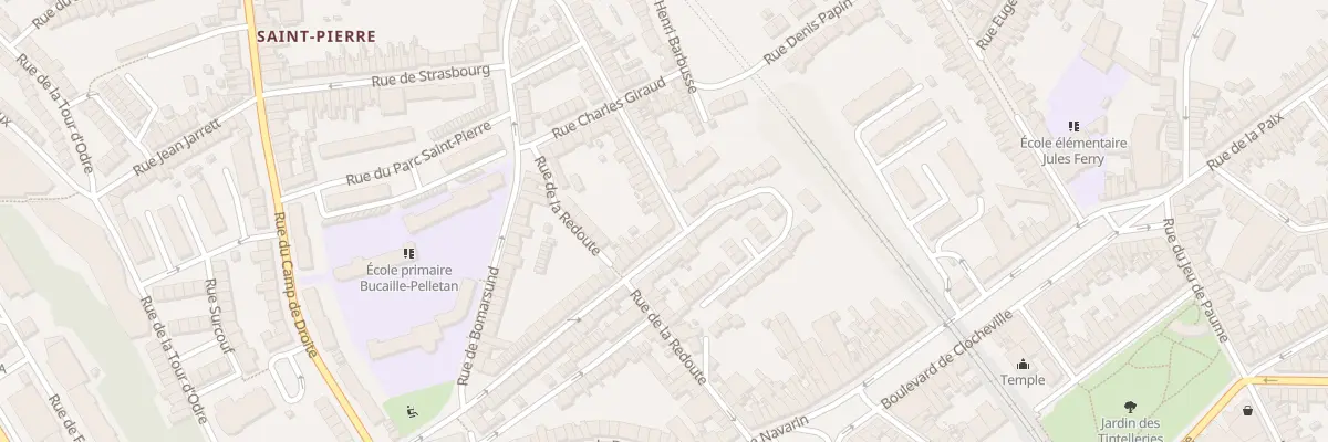 Plan du 69 Rue de Béthune à Boulogne-sur-Mer