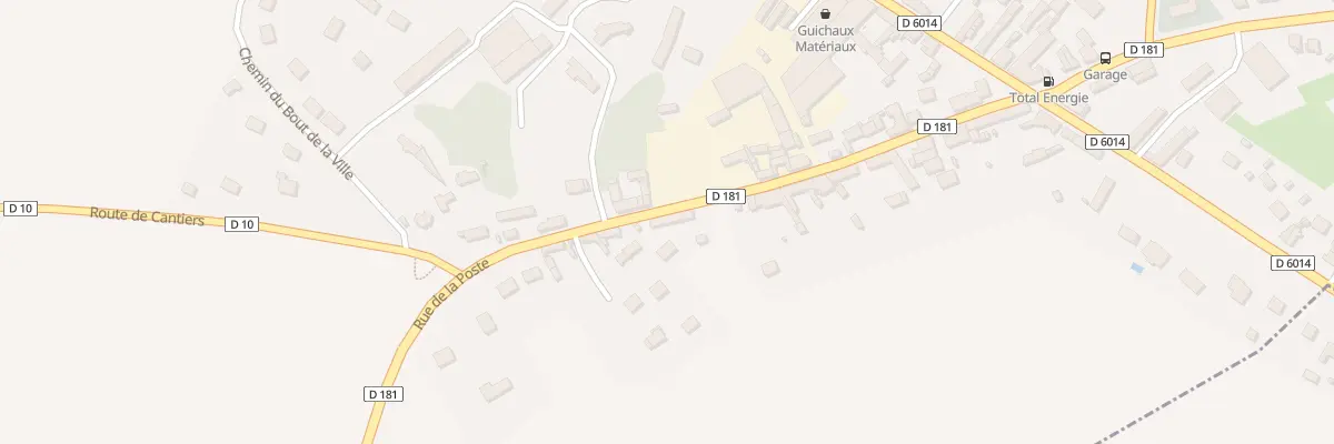 Plan du 21 Rue de la Poste aux Thilliers-en-Vexin