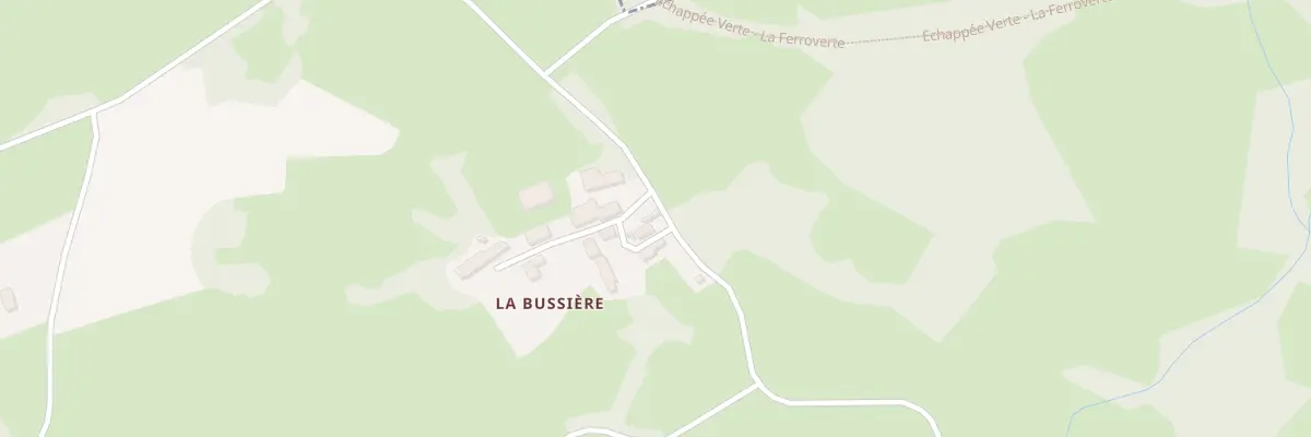 Plan du 3 La Bussiere à Lafat