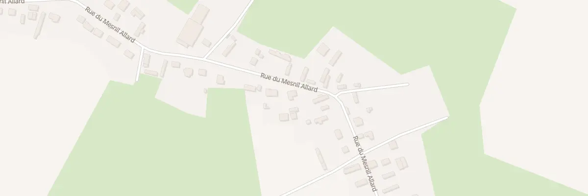 Plan du 25 Rue du Mesnil Allard à Saint-Léger-aux-Bois