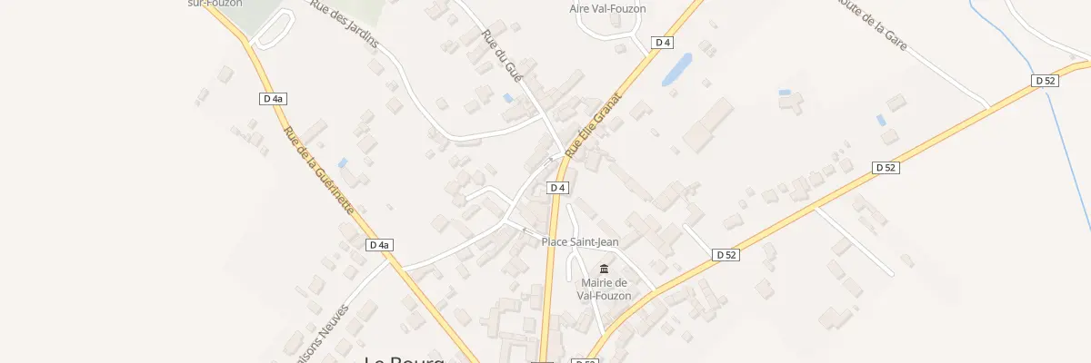 Plan du 7 Rue Elie Granat à Val-Fouzon