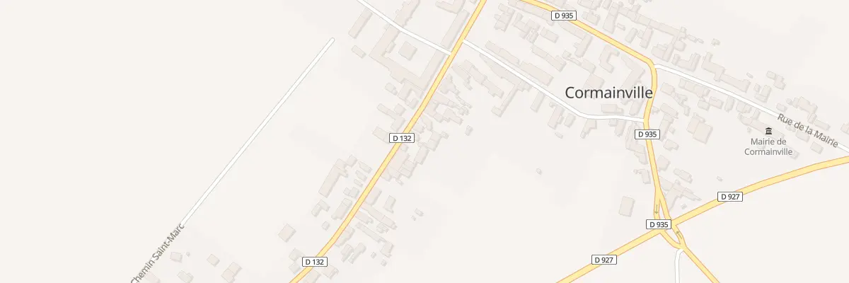 Plan du 14 Rue des Grands Greniers à Cormainville