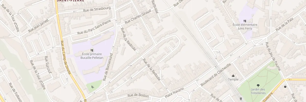 Plan du 64 Rue de Béthune à Boulogne-sur-Mer
