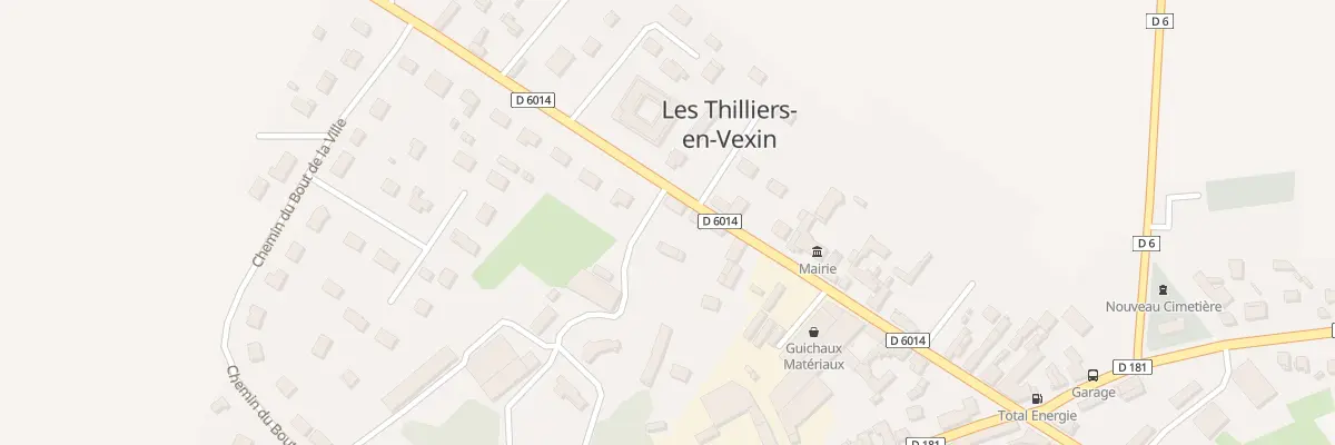 Plan du 21 Rue des Tilleuls aux Thilliers-en-Vexin
