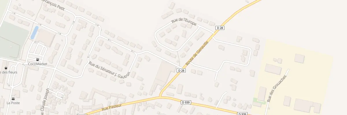 Plan du 11 Rue du Moulin de Pierre à Sours