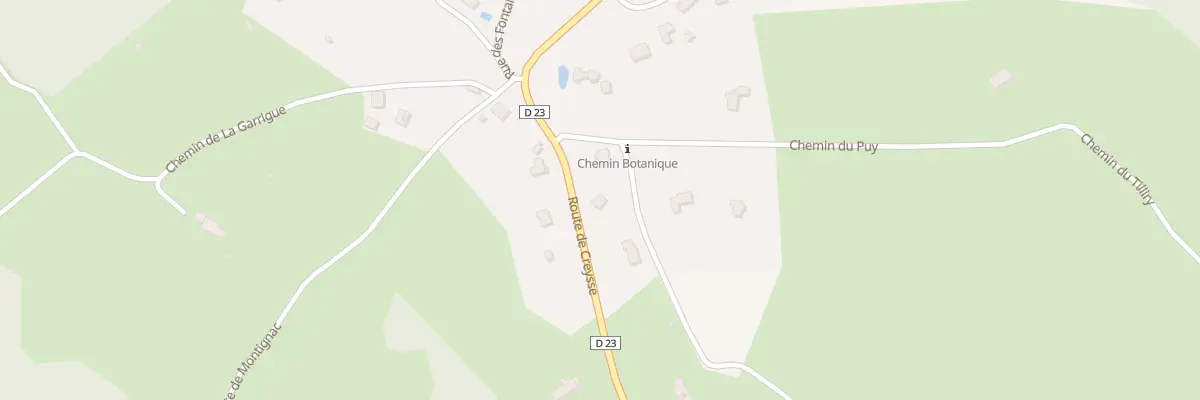 Plan du 5427F Montignac Est à Martel