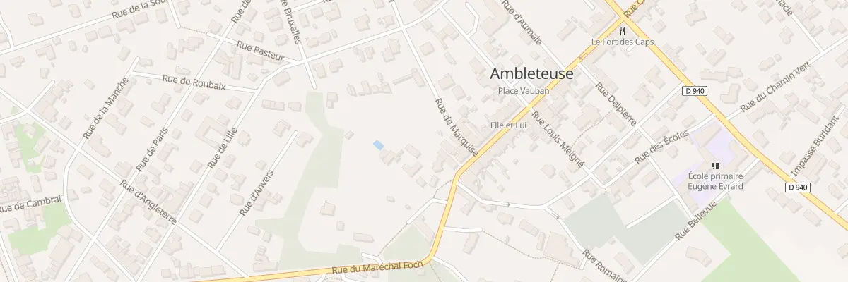 Plan du 48 Rue du Mal Foch à Ambleteuse