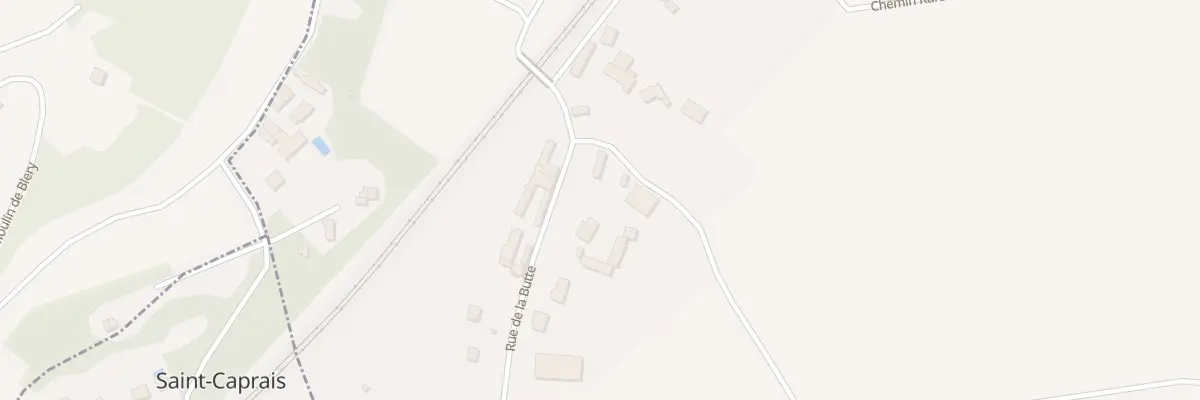 Plan du 3B Rue de la Butte à Perdreauville