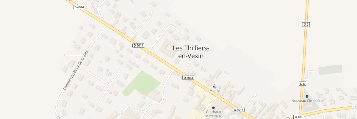 Plan du 30 Rue des Tilleuls aux Thilliers-en-Vexin