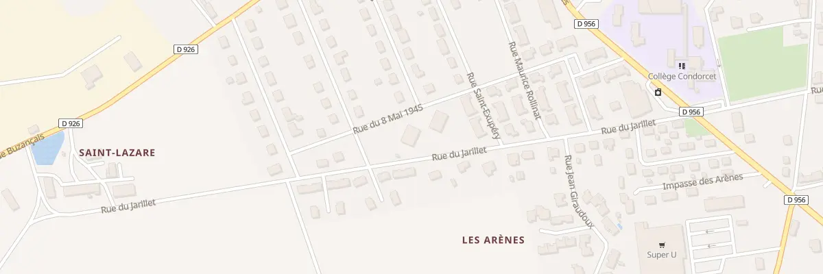 Plan du 11 Rue du 8 Mai à Levroux
