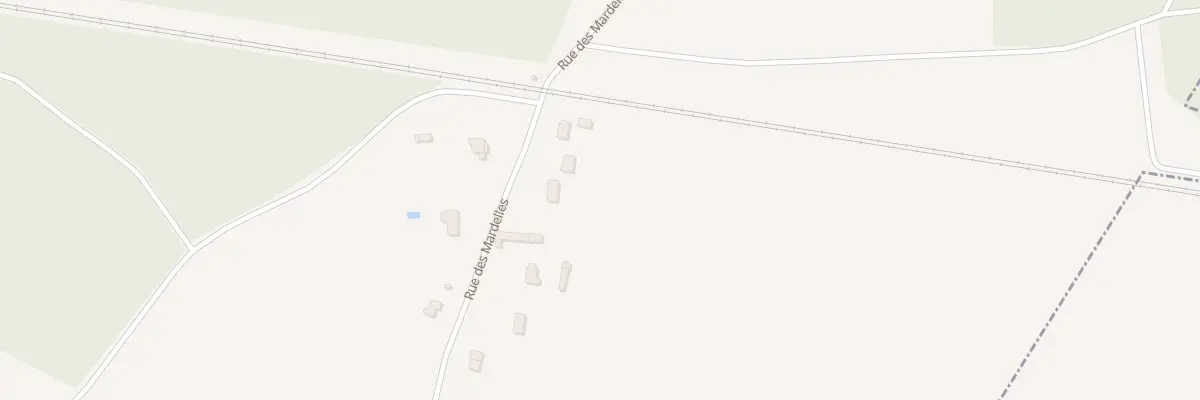 Plan du 22 Rue des Mardelles à Selles-sur-Cher