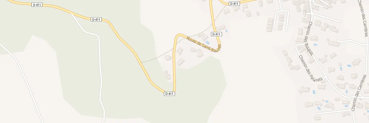 Plan du 21 Rte de Saint-Bauzeil à Benagues