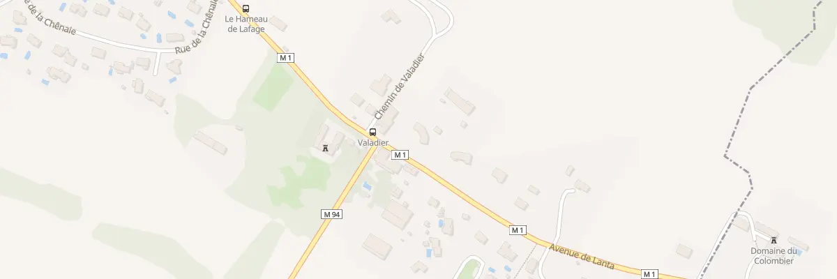 Plan du 21A Av de Lanta à Drémil-Lafage