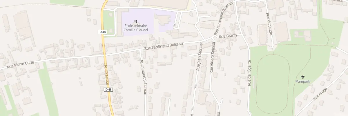 Plan du 15 Rue Ferdinand Buisson à Feuquières-en-Vimeu