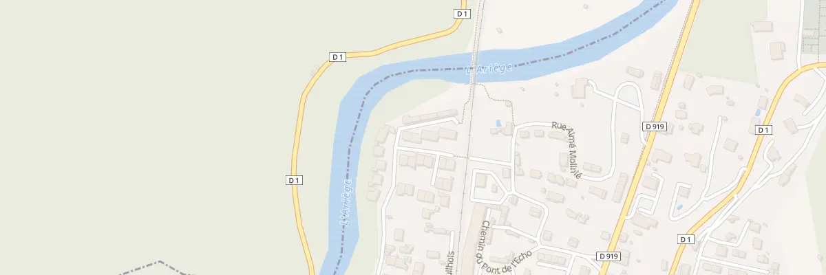 Plan du 9001 Cite du Pont de l’Echo à Foix