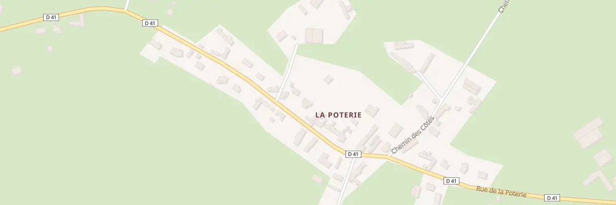 Plan du 94 Rue de la Poterie à Saumont-la-Poterie