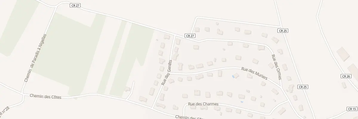 Plan du 8 Rue des Genêts à Saint-Martin-de-Nigelles