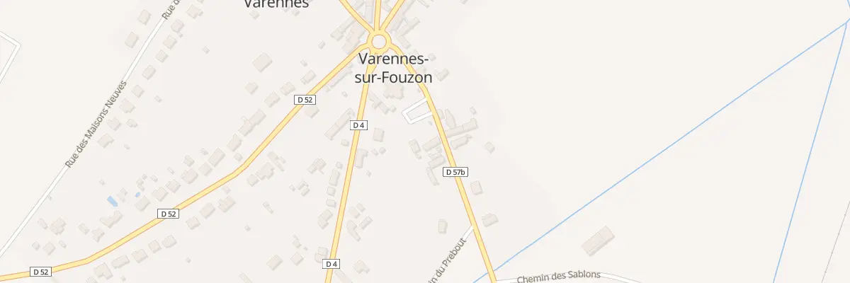 Plan du 2 Rue de la Sablonnière à Val-Fouzon