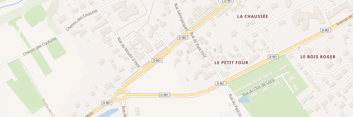 Plan du 51 Rte de Blois à Saint-Laurent-Nouan