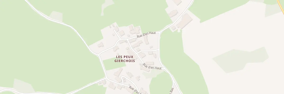 Plan du 9 Rue d’en Haut à Lafat