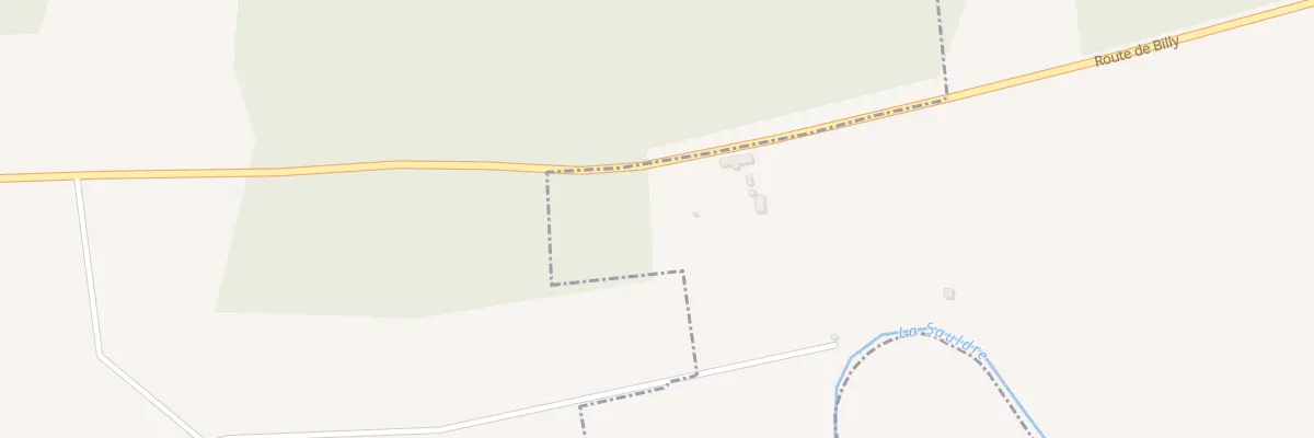 Plan du 5484 Rte de Billy à Pruniers-en-Sologne