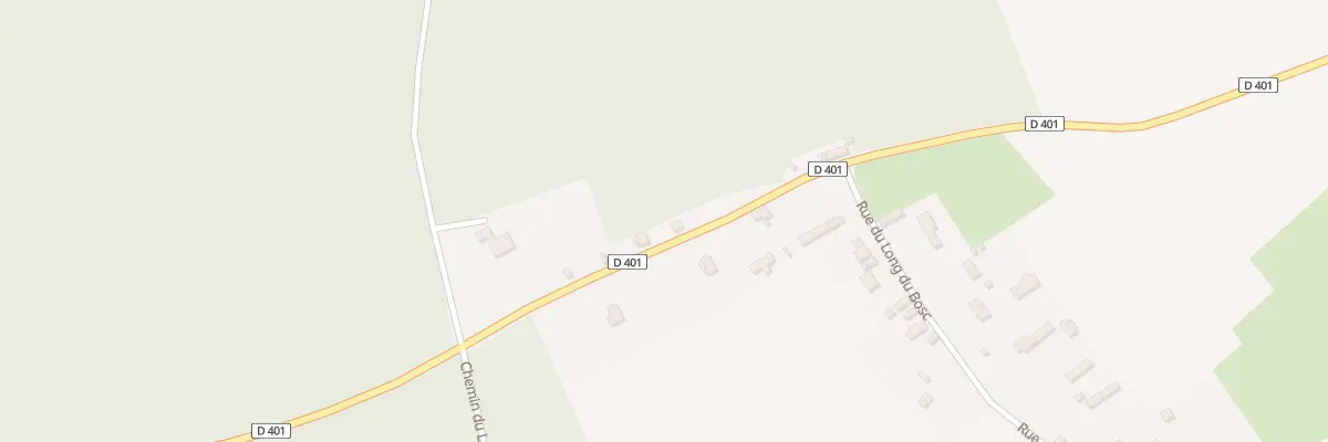Plan du 20 Rte de Fleury la Foret à Bézancourt