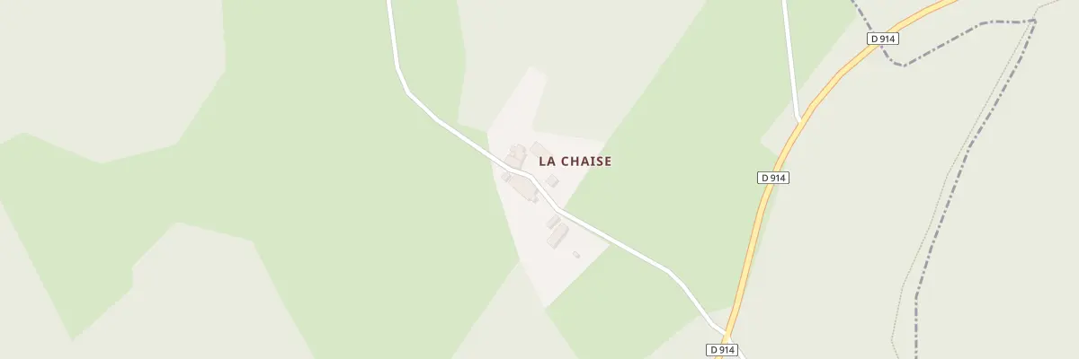 Plan du 6 La Chaise à Marsac