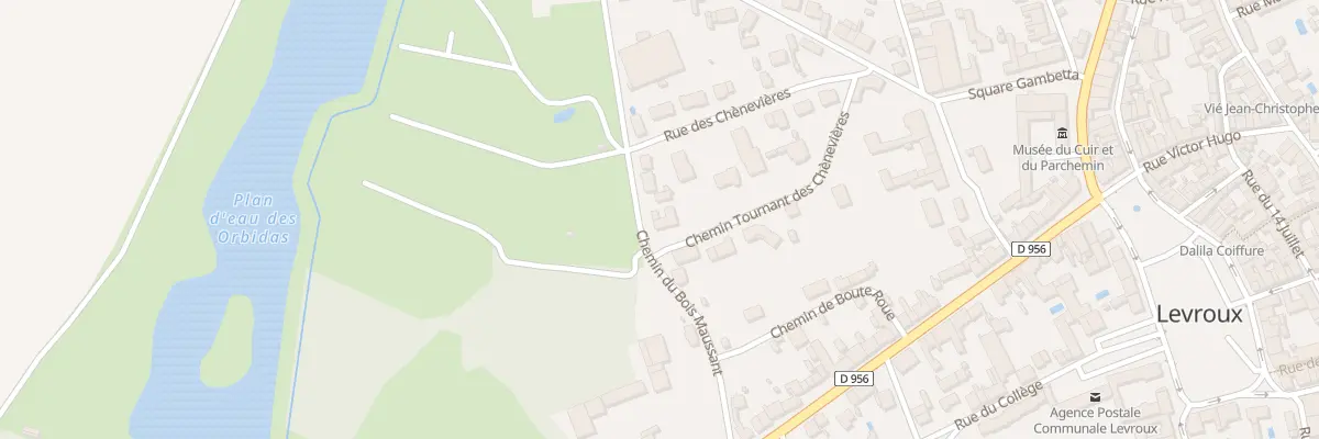 Plan du 3 Che du Bois Maussant à Levroux
