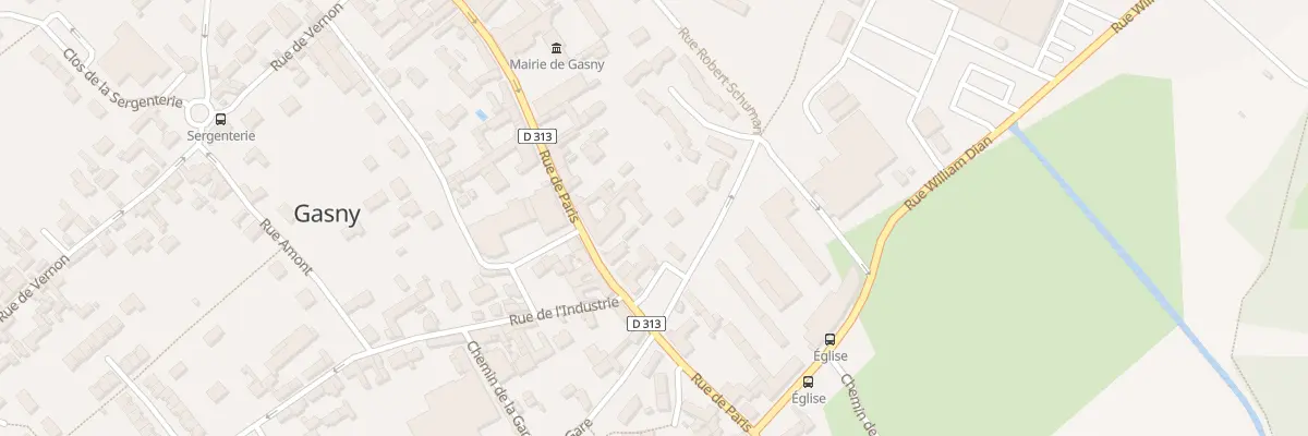 Plan du 26 Rue de Paris à Bosquentin