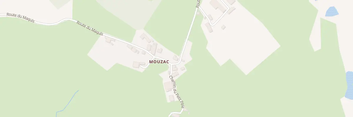 Plan du 5189 Moulzat à Chanteix