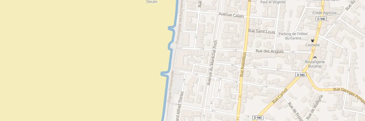 Plan du 51 Rue des Anglais à Wimereux