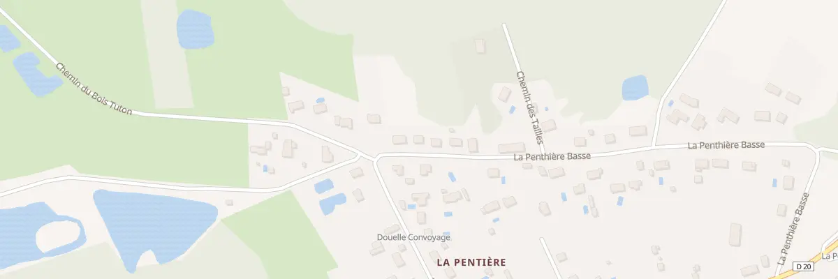 Plan du 11B Rue de la Pentiere Basse à Luant