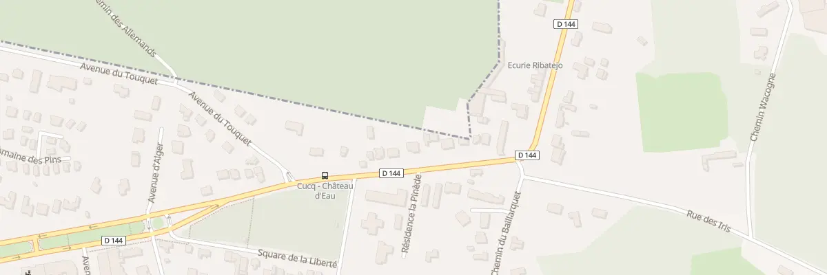 Plan du 118 Bd Edmond Labrasse à Cucq