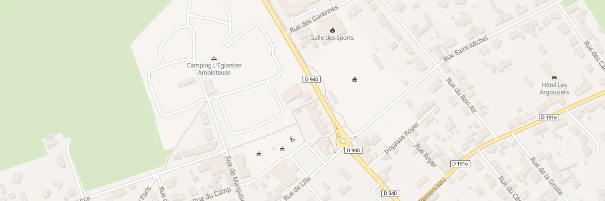 Plan du 1 Rue Nationale à Ambleteuse