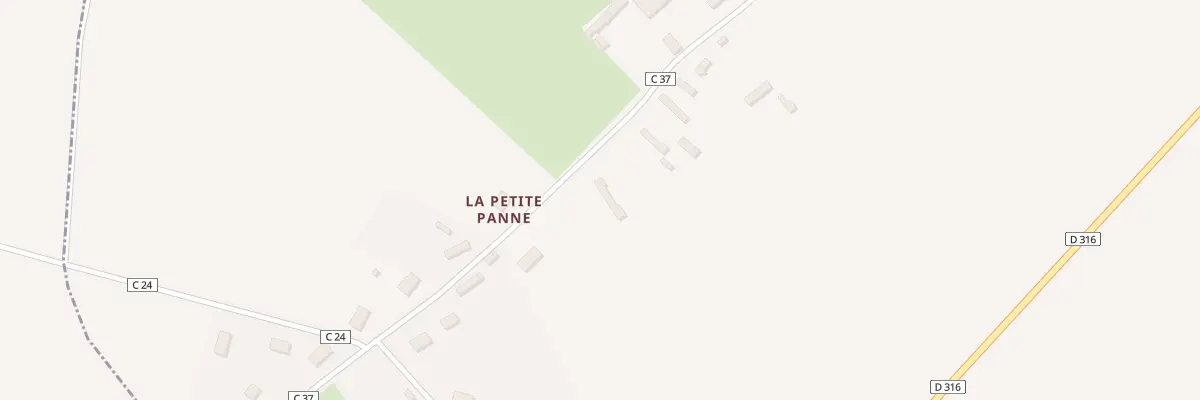 Plan du 101 La Petite Panne à Bézu-la-Forêt