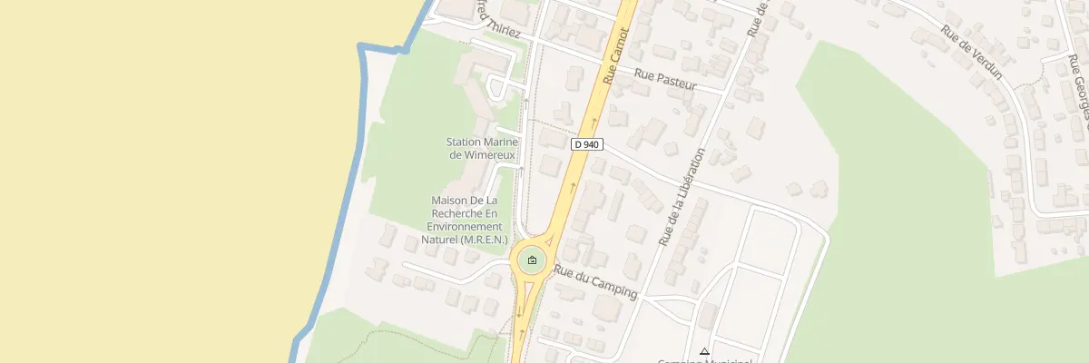 Plan du 156 Rue Carnot à Wimereux